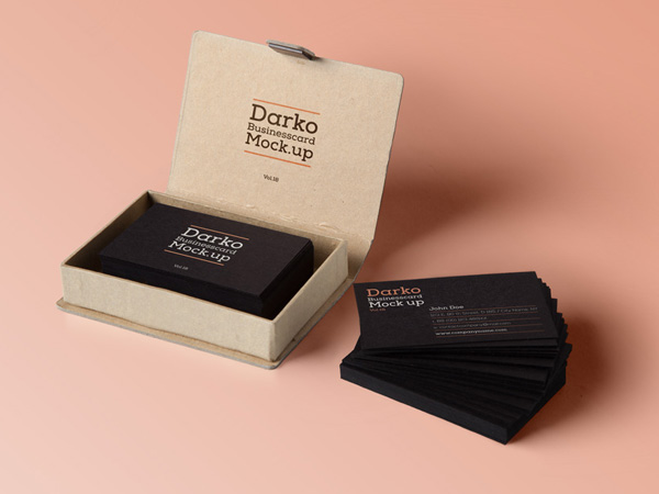 Business Card Mockups PSD