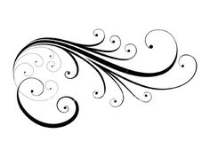 Calligraphy Swirls and Designs