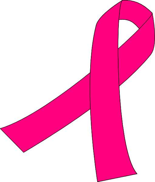 Cancer Ribbon Vector Clip Art