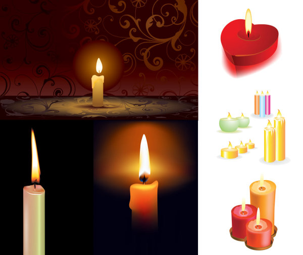 Candle Vector Art