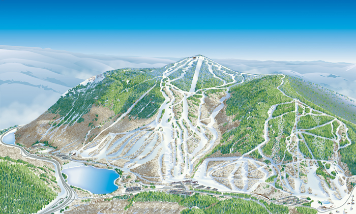 Cannon Mountain Ski Area Trail Map