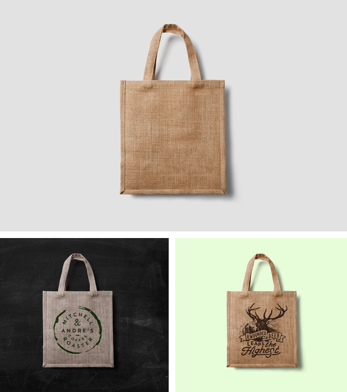 Canvas Bag Mockups PSD