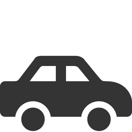 8 Black And White Car Icons Free Images