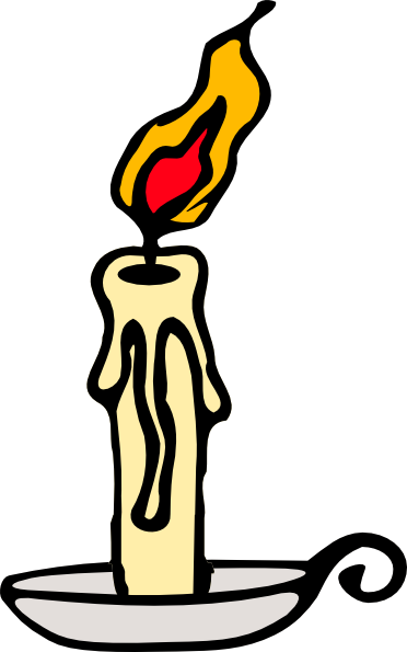 Cartoon Candle Clip Art