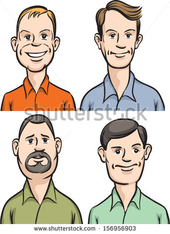 Cartoon Man Vector Illustration