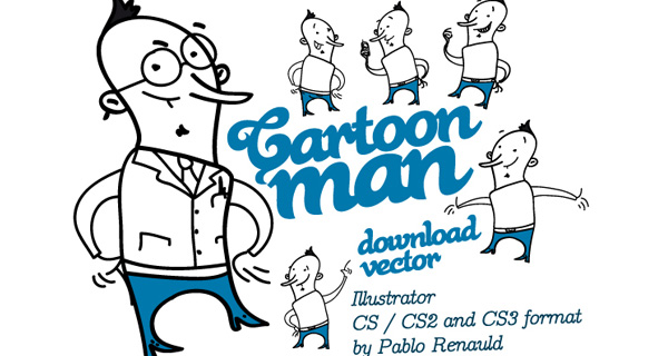 Cartoon Man Vector