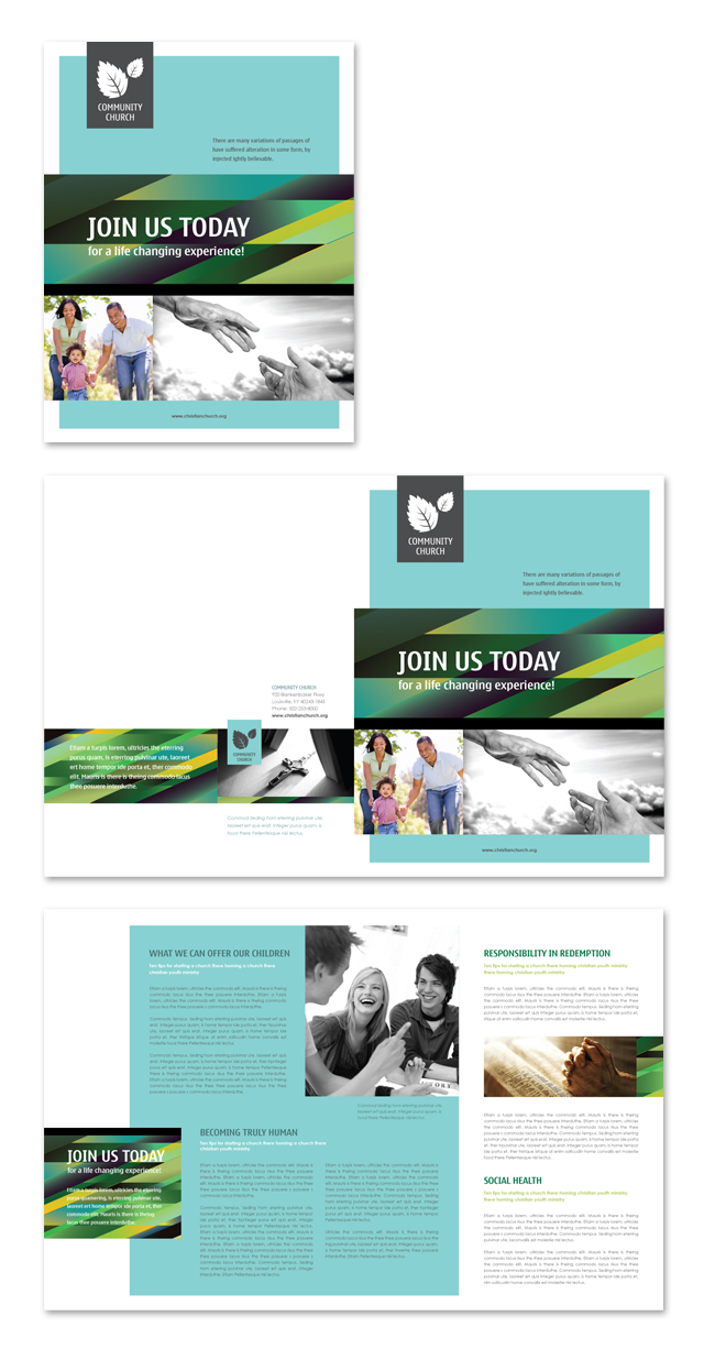 Christian Brochure Templates