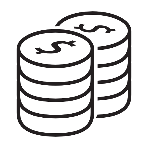 Coin Stack Icon Coin Stack Icon