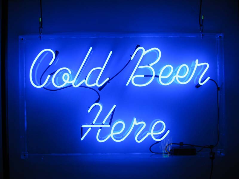 Cold Beer Neon Sign