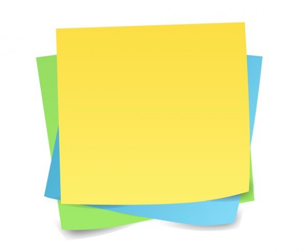 Colorful Note Paper Template