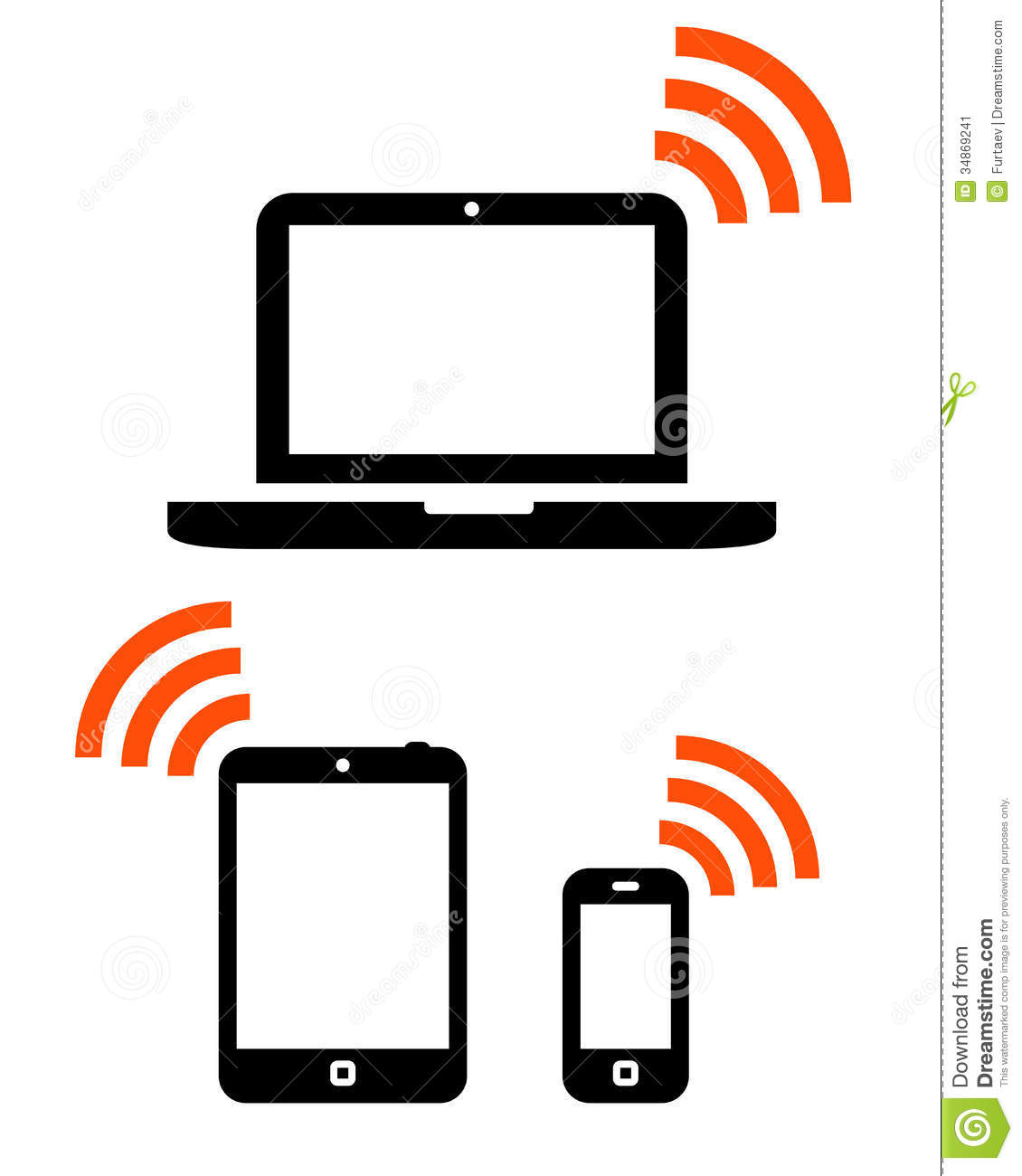Computer Mobile Device Icon Computer Mobile Device Icon