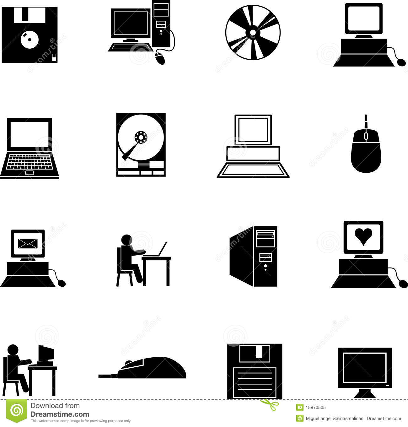 Computer Technology Symbols