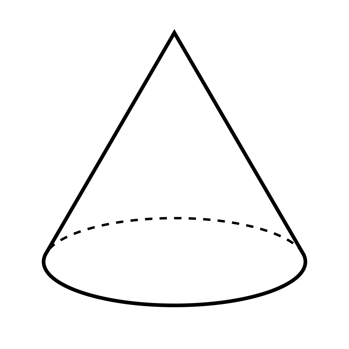 Cone Shape Clip Art