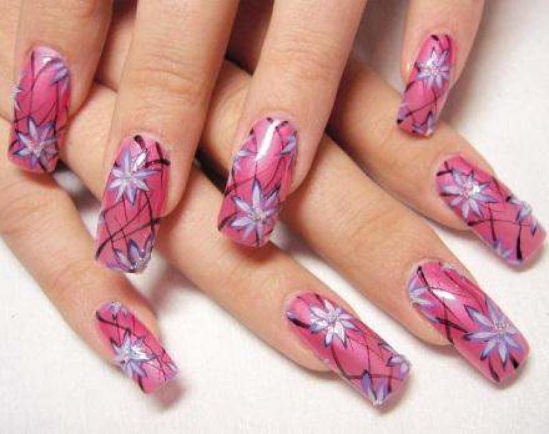 12 Cool Easy Nail Art Designs Images