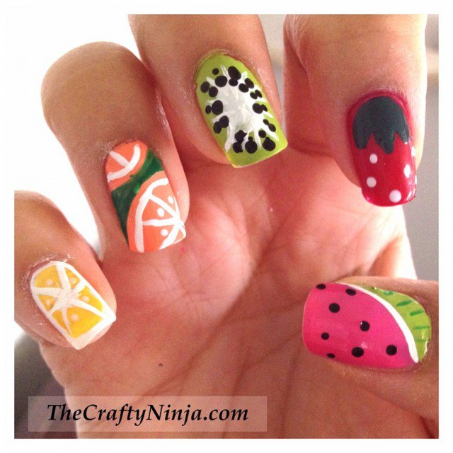 Cute Fruit Nail Designs