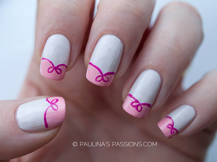 Cute Nails with Bows