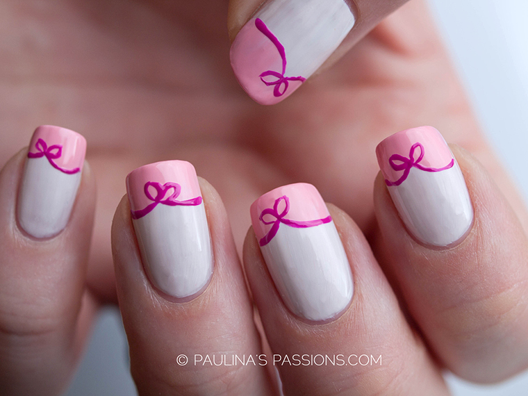 Cute Nails with Bows