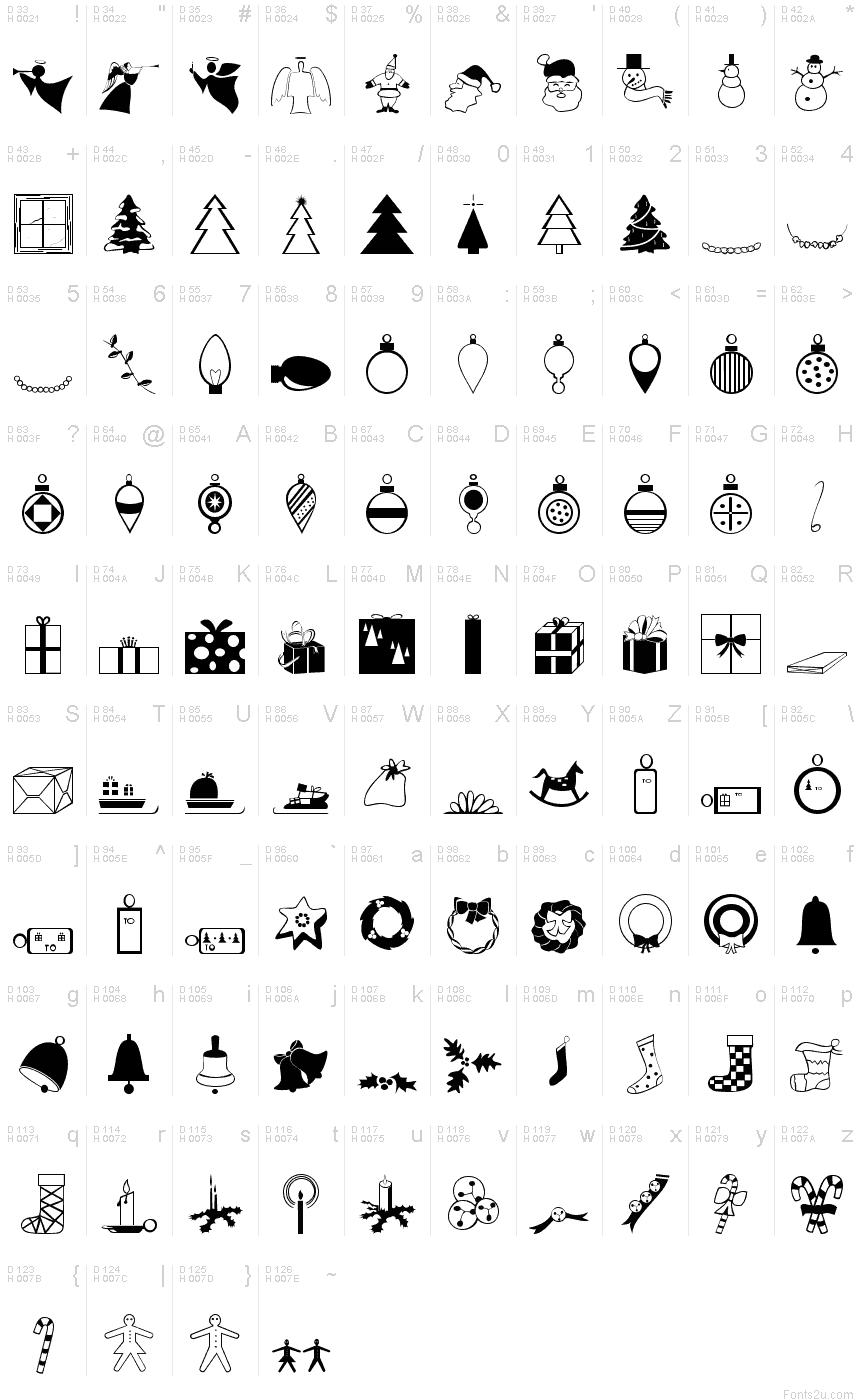 Dingbat Fonts Dingbat Fonts