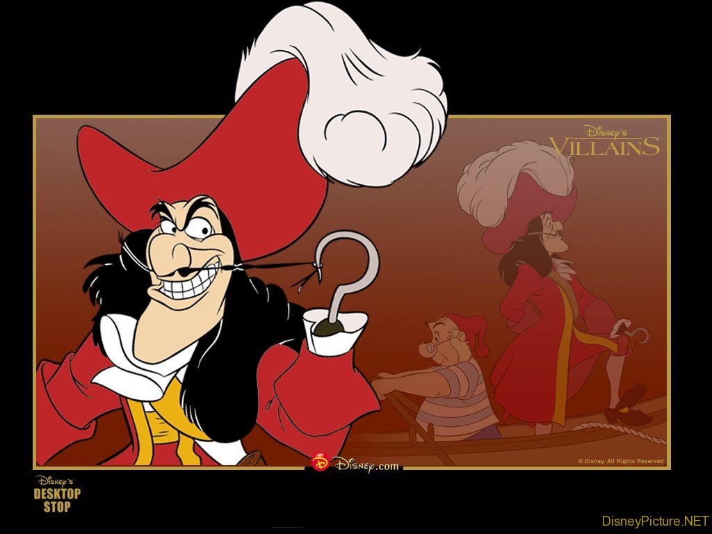 Disney Peter Pan Captain Hook