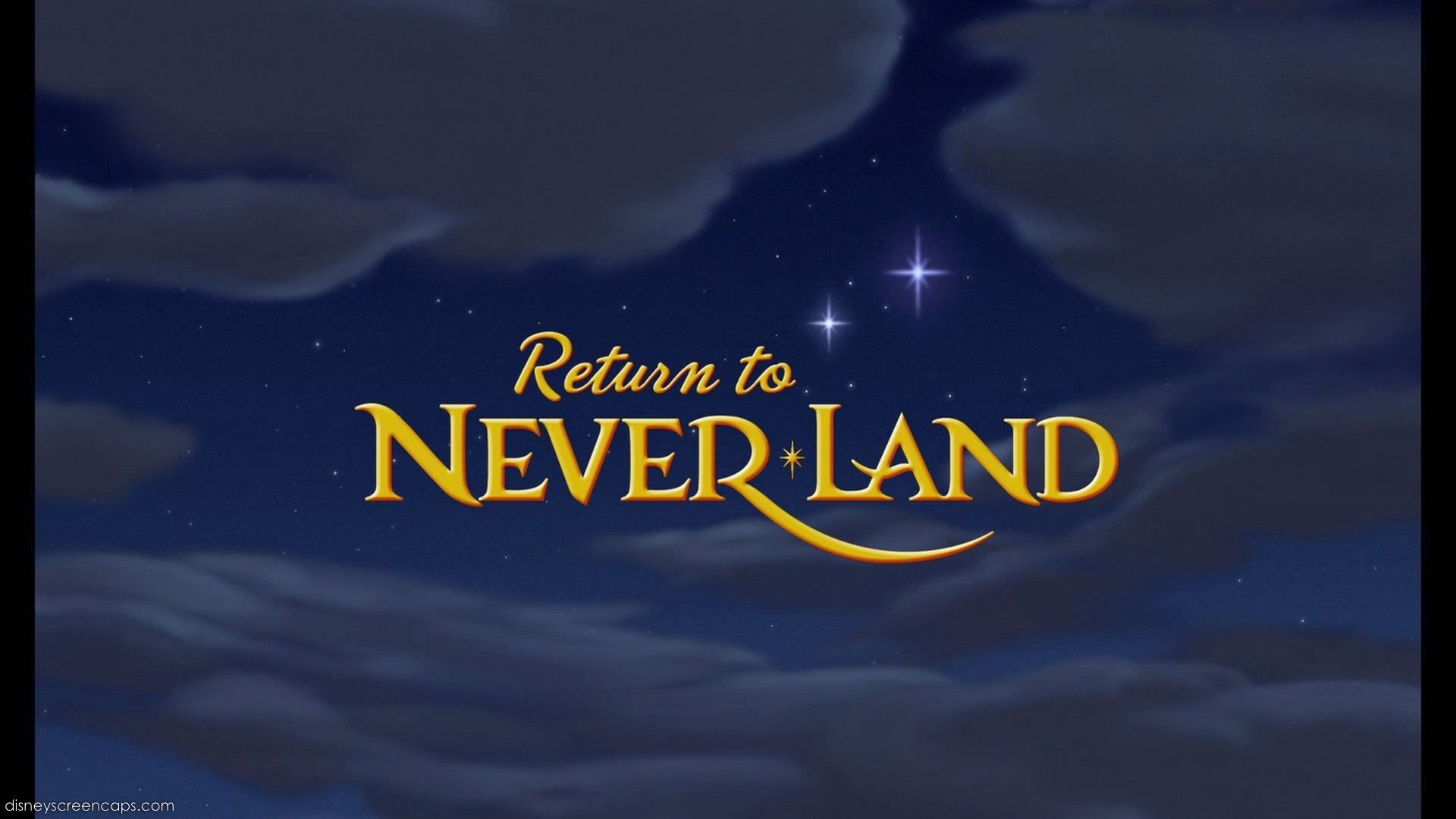 Disney Peter Pan in Return to Neverland Logo Disney Peter Pan in Return to Neverland Logo