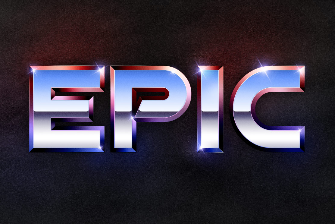 Epic Photoshop Text Effects