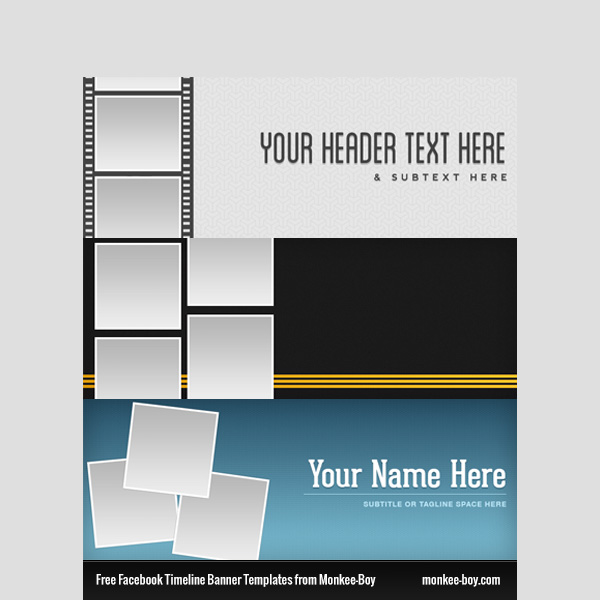 Facebook Banner Template PSD