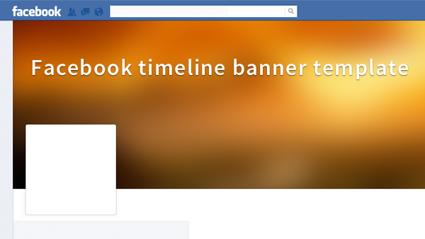 Facebook Timeline PSD Template