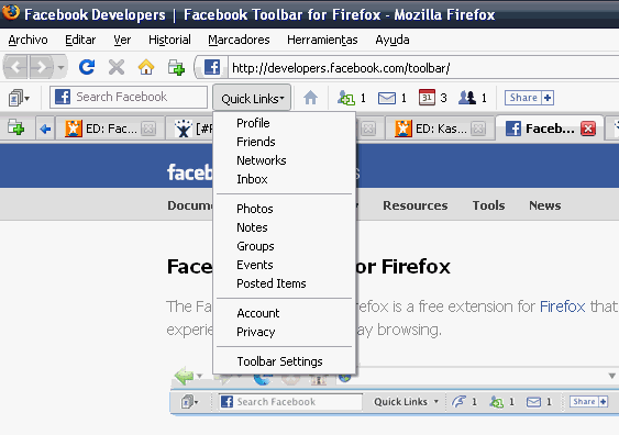 Facebook Toolbar Download