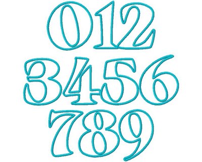 Fancy Number Fonts