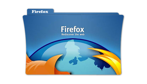 Firefox Downloads Folder Icon