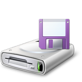 Floppy Disk Drive Icon Floppy Disk Drive Icon