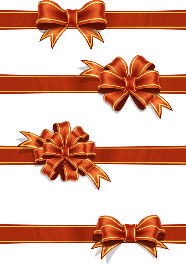 Free Christmas Ribbon Graphics