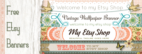 Free Etsy Banner Template