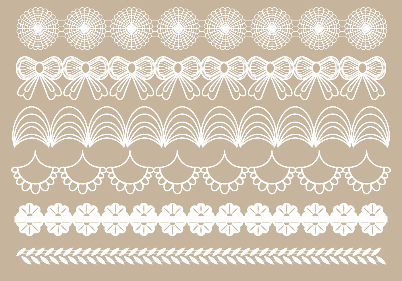 Free Lace Trim Vector