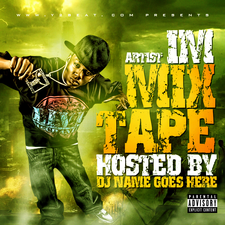 Free Mixtape Cover PSD Templates