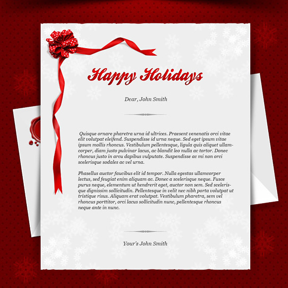 9 Photos of Holiday Invitation Template PSD