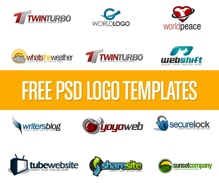 17 PSD Logo Templates Free Download Images