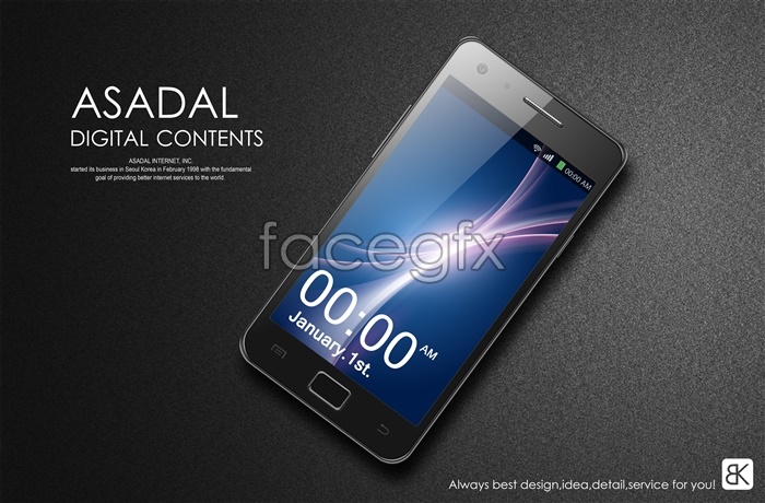 Free Smartphone PSD