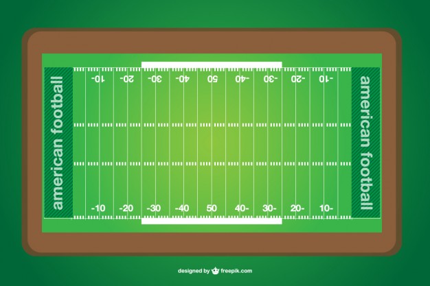 Free Vector American Football Field