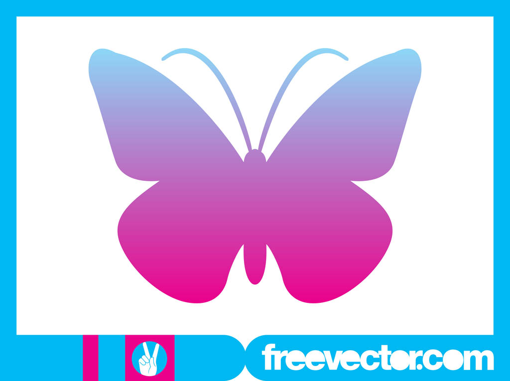 Free Vector Butterfly Icon
