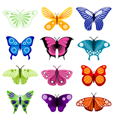 Free Vector Butterfly Icon