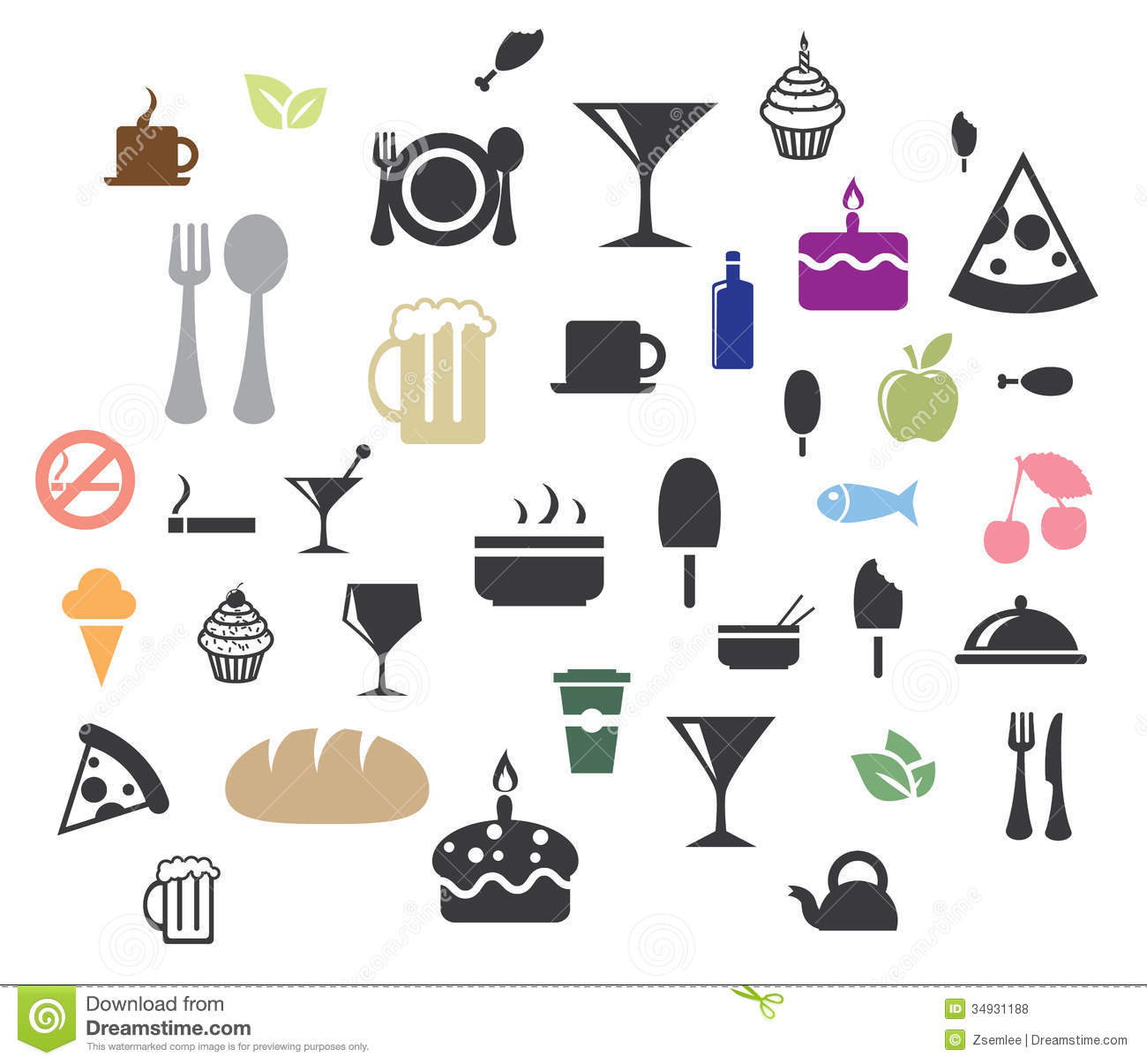 Free Vector Icons Food