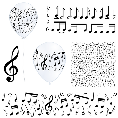 Free Vector Music Notes