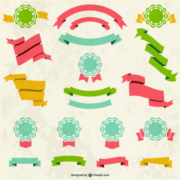Free Vector Retro Banners Free Vector Retro Banners