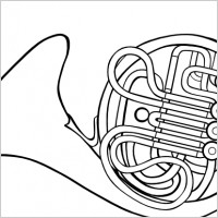 French Horn Clip Art Free