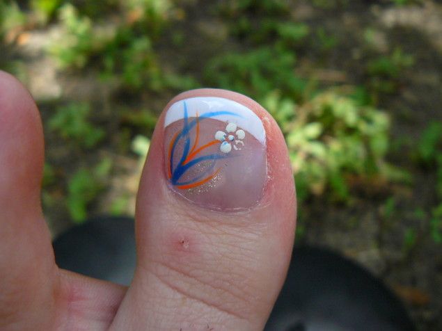 French Tip Toe Nail Art Designs French Tip Toe Nail Art Designs