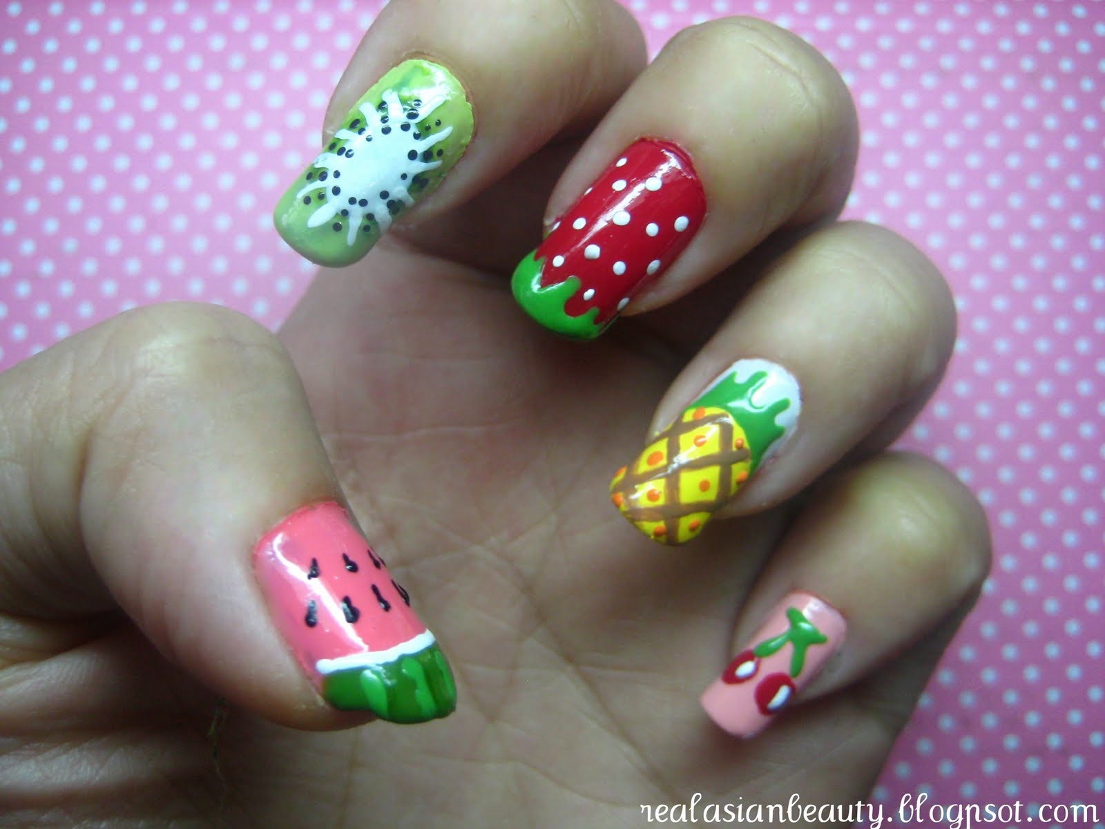 Fruit Nail Art Designs