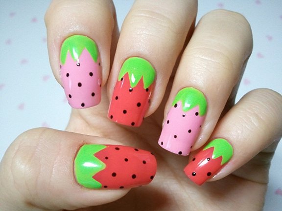 Fruit Nail Art Designs