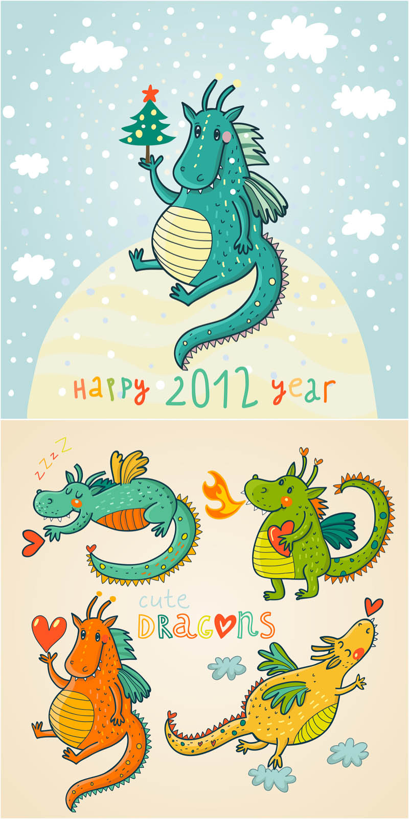 Funny Cartoon Dragon Funny Cartoon Dragon