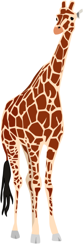 Giraffe Clip Art Vector